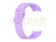 Correa de silicona púrpura tamaño S para reloj inteligente Samsung Galaxy Watch5 44mm, SM-R915F
